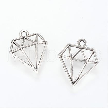 Tibetan Style Alloy Pendants TIBE-S302-08AS-LF-1