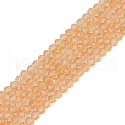 Glass Beads Strands EGLA-A034-T1mm-D23-1