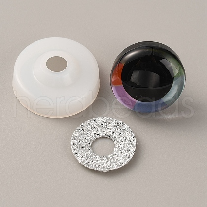 Plastic Doll Eyes DIY-WH0399-03F-1