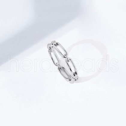 Simple Style 925 Sterling Silver Finger Rings FS-WG80334-01-1