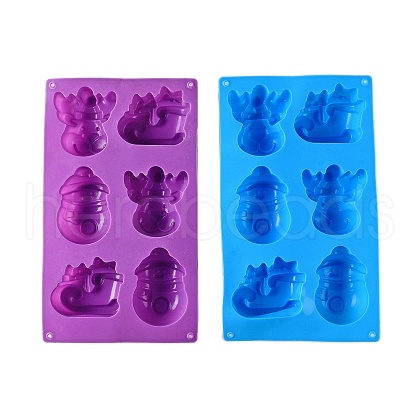 Christmas Theme DIY Food Grade Silicone Mold DIY-K075-21-1
