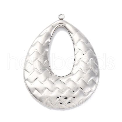 304 Stainless Steel Pendants STAS-P386-04P-C-1