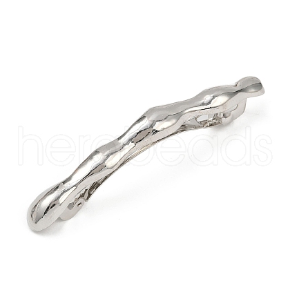 Alloy with Iron Clip Hair Barrettes PHAR-G014-02A-P-1