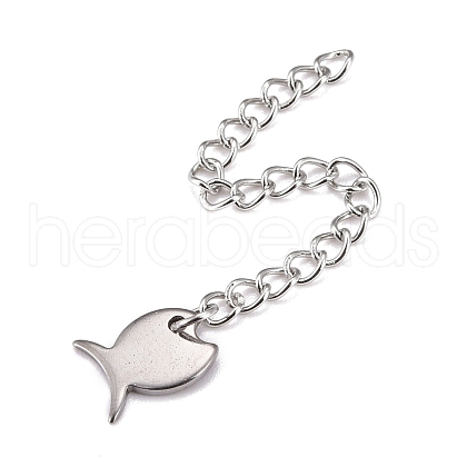 Tarnish Resistant 304 Stainless Steel Chain Extender STAS-F268-54P-1