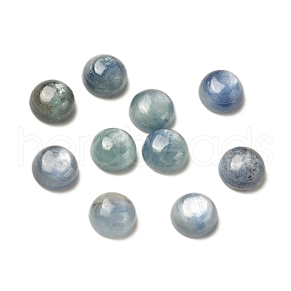 Natural Kyanite/Cyanite/Disthene Cabochons G-B146-03-6mm-1