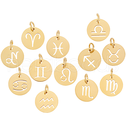 SUNNYCLUE 304 Stainless Steel Pendants STAS-SC0001-84G-1