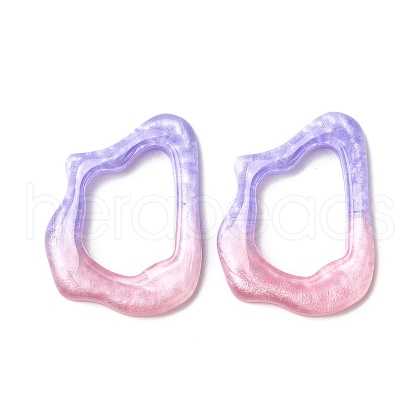 Translucent Resin Decoden Cabochon RESI-M040-03C-1