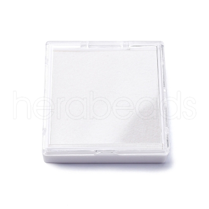 Acrylic Loose Diamond Storage Boxes with White Sponge Inside CON-R030-06A-1