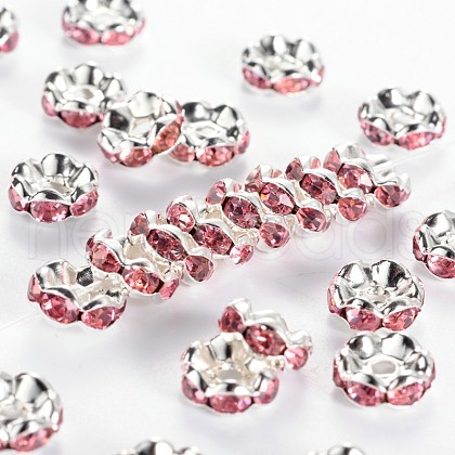 Rhinestone Spacer Beads RSB030NF-07-1