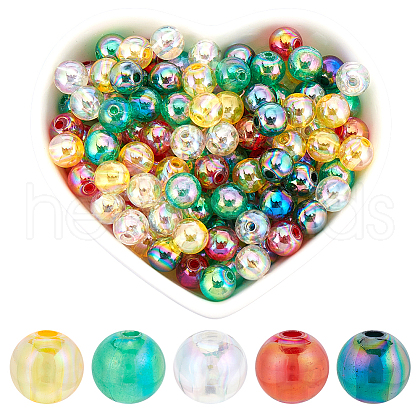 SOFPLATE Christmas Themed Transparent Acrylic Beads MACR-SP0001-30B-1