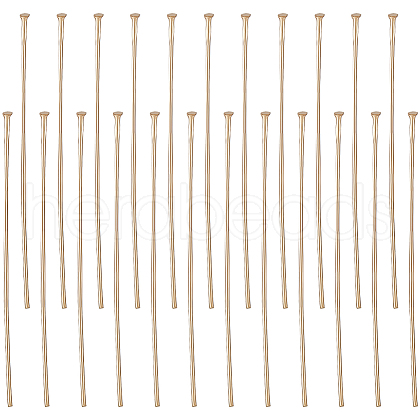 Beebeecraft 304 Stainless Steel Flat Head Pins STAS-BBC0004-37B-1