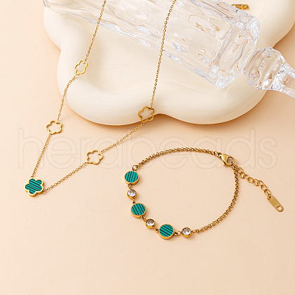 Elegant Stainless Steel Jewelry Set YX1933-1