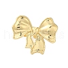 Bowknot Alloy Open Cuff Rings RJEW-U006-05G-3