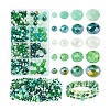   500Pcs 20 Styles Electroplate Glass Beads Strands EGLA-PH0001-53-7