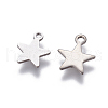 Tarnish Resistant 304 Stainless Steel Charms STAS-G190-27P-A-2
