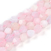 Dyed Natural White Jade Beads Strands G-T139-8mm-46V-2