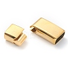Ion Plating(IP) 316 Surgical Stainless Steel Bayonet Clasps STAS-G241-15B-G-3