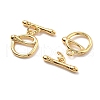 Brass Toggle Clasps KK-B129-18G-2