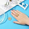 Stainless Steel Cuff Ring Findings PW-WG67428-11-2