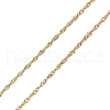 304 Stainless Steel Singapore Chains for Eyeglasses Chains AJEW-EH00403-02-4