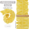 Polyester Ruffled Ribbon DIY-WH0632-77C-2