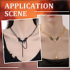 SUNNYCLUE 30Pcs 3 Colors Alloy Chandelier Components Links FIND-SC0006-89-5