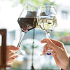 48Pcs 24 Colors Brass Wine Glass Charms AJEW-GO00008-7