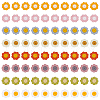 Fingerinspire 80Pcs 8 Colors Polyester Ornament Accessories DIY-FG0005-47-1