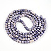 Baking Painted Glass Beads Strands X-DGLA-N003-6mm-C08-3