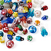 Craftdady 116Pcs Handmade Lampwork Beads LAMP-CD0001-10-3