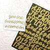 Alphabet & Number Paper Waterproof Stickers LETT-PW0002-44A-3