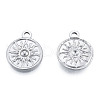 Non-Tarnish 201 Stainless Steel Pendants STAS-N098-223P-1