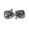 Natural Amethyst Pendants G-A207-01AS-09-3