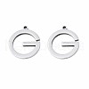 Non-Tarnish 201 Stainless Steel Pendants STAS-N095-076-1