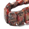 Synthetic Imperial Jasper Beads Strands G-Q050-A01-06-2