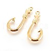 304 Stainless Steel Hook and S-Hook Clasps STAS-P237-03G-1
