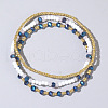 3Pcs Glass Seed Beads Stretch Bracelet Set GL8319-1-2