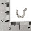 304 Stainless Steel Charms STAS-G355-14P-3