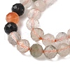 Natural Agate Beads Strands G-D306-A03-4mm-4