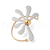 304 Stainless Steel Cuff Earrings for Women EJEW-E313-06GP-1