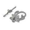 Tibetan Style Alloy Toggle Clasps K095R052-2