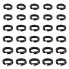 DELORIGIN 304 Stainless Steel Double Loops Keychain Rings FIND-DR0001-35A-1