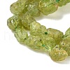 Raw Rough Natural Peridot Beads Strands G-M453-D12-4