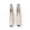 Brass Tube Beads KK-D040-15-2