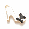 Alloy Enamel Stilettos Pendants X-ENAM-S115-041D-2