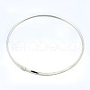 Brass Choker Collar Necklace Making BJEW-F132-02-2