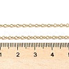 Trendy Unisex 304 Stainless Steel Cable Chain Necklaces NJEW-L043-16G-2