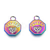 304 Stainless Steel Pendants STAS-N098-154M-3
