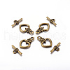Tibetan Style Toggle Clasps MLF1526Y-NF-2