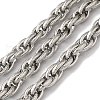Tarnish Resistant 304 Stainless Steel Link Chains CHS-A012-06B-P-1